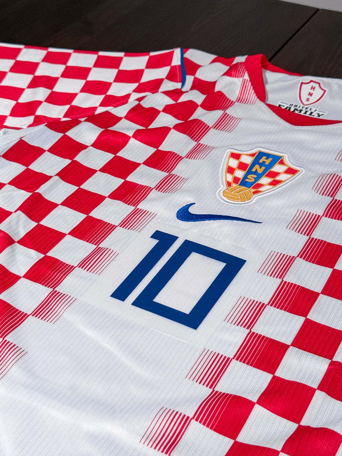 Luka Modrić No. 10 Croatia Special Edition Name & Number Set