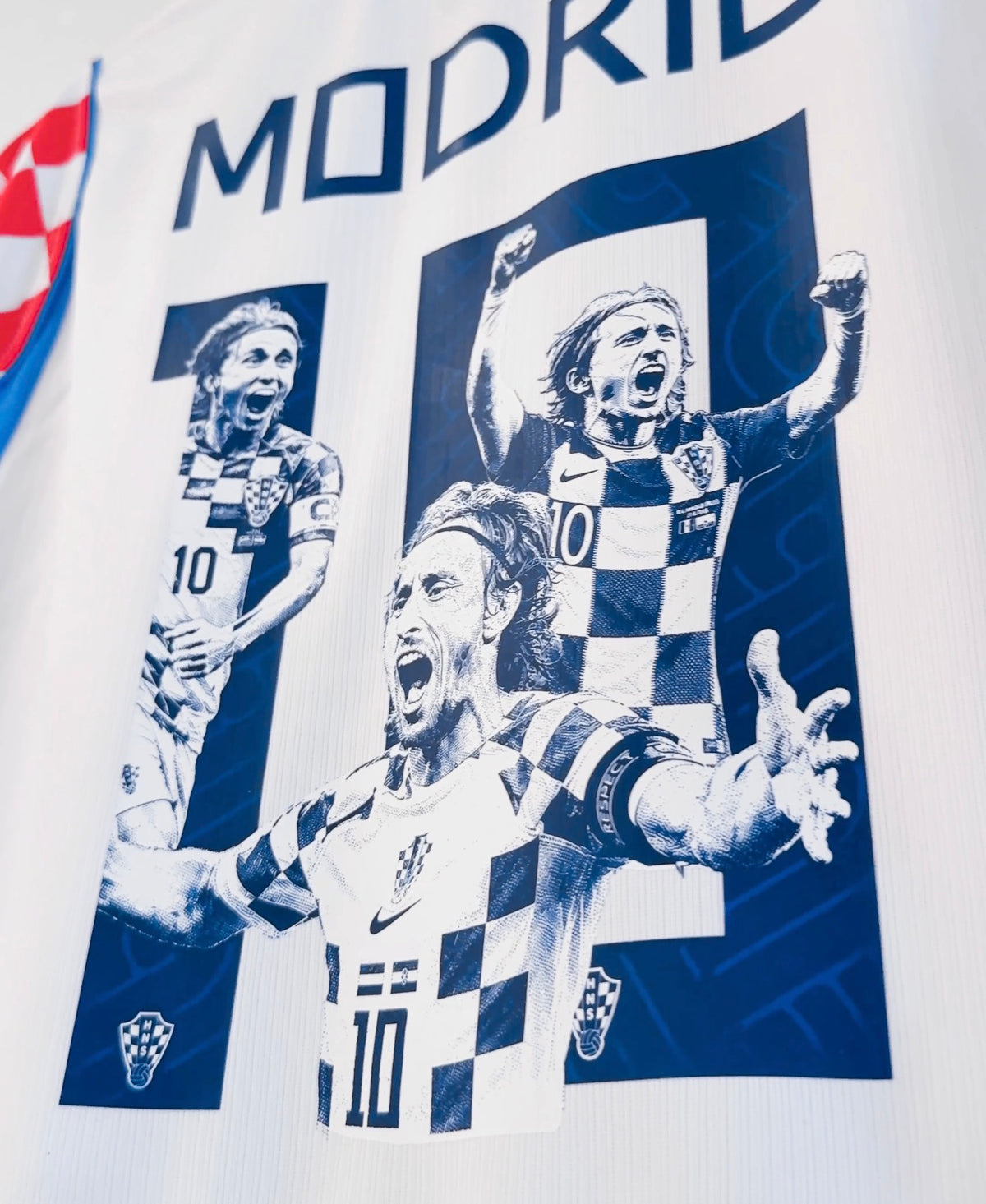 Luka Modrić No. 10 Croatia Special Edition Name & Number Set