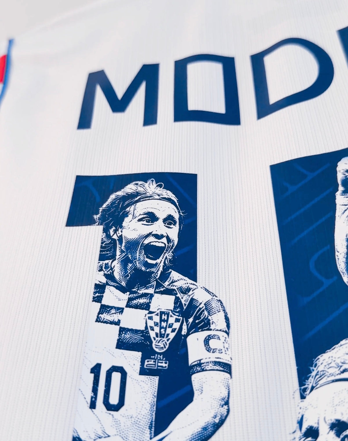 Luka Modrić No. 10 Croatia Special Edition Name & Number Set