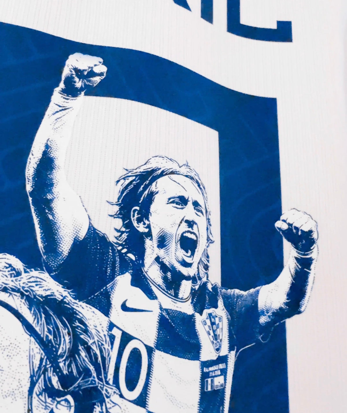 Luka Modrić No. 10 Croatia Special Edition Name & Number Set
