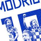 Luka Modrić No. 10 Croatia Special Edition Name & Number Set